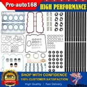 Head Gasket Bolts Set w/ 20mm Dowels For 03-10 Ford 6.0L E350 F250 DIESEL TURBO