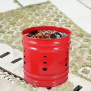 Camping Fire Pit Bucket Incinerator Leaf Child