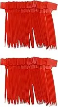 Binxind Gardens Planting Tools 100 Pcs Bonsai Plant Labels Garden Labels T-Type Upturned Garden Tags Markers Nursery Upturned
