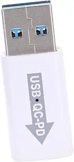 CHICAMPERA USB a Male to Type C Female Fast Charging Adapter Portable USB C Charge Converter for Mobile Phones Lightweight Design for Efficient Charging Anywhere