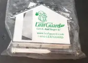 Rain Gauge Englert Leaf Guard Plastic Advertising Piece NOS Rare Vintage