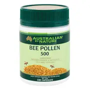Australian by Nature Bee Pollen 500mg 180 Capsules