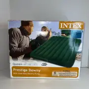 New Box Intex #66969E Queen 60" x 80"x 8 1/4" Battery Pump Inflatable Mattress