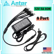 DC 12V 5A Power Supply For CCTV Security Camera DVR 8 Split Swann Lorex Defender