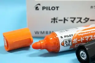 PILOT 百樂 WMBM-18BM 可換卡水白板筆(粗字)/一支入(定65) 短型 粗字圓頭白板筆 日本製
