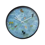 NeXtime Pond Wall Clock 30cm Blue
