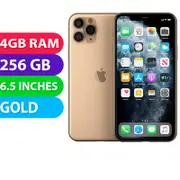 Apple iPhone 11 PRO MAX (256GB, Gold) - Refurbished (Excellent)