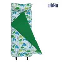 在飛比找momo購物網優惠-【Wildkin】無毒幼教兒童睡袋(28313小迪諾恐龍)
