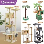 VaKa Cat Tree Tower Scratching Post Scratcher Condo House Bed Toy Furniture Au