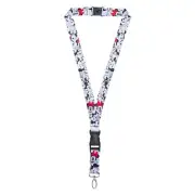 NEW Disney Minnie Mouse Expressions Lanyard Key-Chain Cord