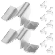 20 Pcs Office Cabinet Buckle Adjustable Shelf Brackets Clips for Shelves