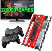 Kinhank 2TB Game Drive with 120000+ Games, Batocera 33 Game System, External Hard Drive for Mac OS/PC/Windows XP/7/8/10/11, USB 3.0
