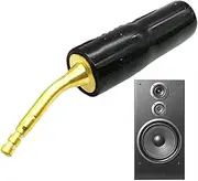 Banana Speaker Plugs | 2MM Speaker Plugs Pin Banana Audio Plug | Banana Audio Plug Quick Connect for Wall Plate, Amplifiers, Video Receiver