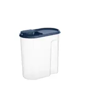 4Pcs 1.8l Food Kitchen Organizer Box Plastic Container Refrigerator Organizer Sealed Crisper Grains Lids Transparent Pp Storage Box