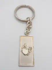 Coat of arms: Keychain in Silver 925 - Heraldry - Noble Coat of Arms - Shield