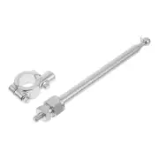 Motorcycle Flagpole Bracket Dirt Bike Accessories Aluminm Telescope Antenna