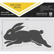 NRL Rabbitohs iTAG See-Thru Decal - N-STL-RB