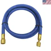 MH380006EAB 3/8" Diameter Hose, 3/8" FL to 1/4" FL Vacuum Certified Refrigera...