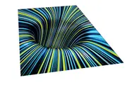 3D Optical Illusion Rug Non slip Floor Mat Living Room Rug Decor Rug Floor Mat for Bedroom Livingroom Rug Home Decor-Style 1