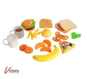 NEW Kaplan Early Learning Lunch Set in Container | Life-Size Pretend Meal Sets