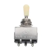 Enclosed 3 Way Box Toggle Switch with Cream Tip for Les Paul Electric Guitar