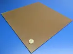 Delrin AF PTFE Filled Acetal Sheet (1/8) .125" Thick x 12" Width x 12" Length