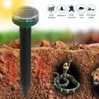 Snake Repeller Solar Powered Mole Mice Rodent Rat Repellent C5T9