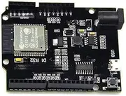 HiLetgo UNO R3 D1 R32 ESP32 ESP-32 CH340G WiFi+Bluetooth+UNO Development Board WiFi Bluetooth 4MB Flash with Micro USB for Arduino