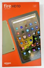 Amazon Fire HD 10 11th Gen 32GB, Wi-Fi, 10.1" - Olive