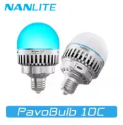 Nanlite PavoBulb 10C 10W RGBWW LED Video Light Smart Bulb Full Color 2700K-7500K