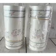 Target Floral 4" Wallpaper Border Blue Pink Flowers Vintage Home Decor 2 Rolls