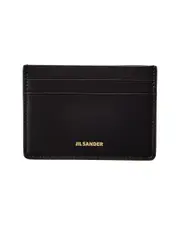 Jil Sander Logo Mini Leather Card Case