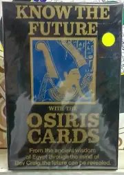 Vintage Invicta Card Game Know the Future with Osiris Cards Made in England 1980