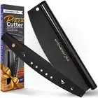 KitchenStar Pizza Cutter Rocker 14 inch - Medium Stainless Steel Slicer Knife