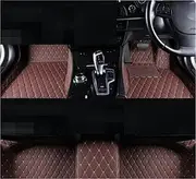 Car Front Floor Mats Car Floor Mats Custom Carpets Interior Accessories Products Auto for VW for Jetta A6 2013-2019(Coffee9)