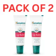 2 X Himalaya Herbal Lip Balm Chapstick Wheatgerm & Carrot Seed Oil 10g FREE SHIP