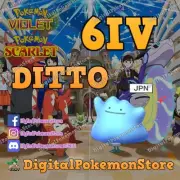 6IV Shiny JPN Ditto for Pokemon Scarlet and Violet