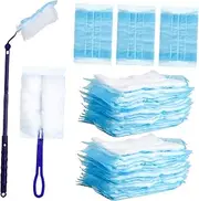 BESTYASH 1 Set Detachable Electrostatic Dust Cleaner with Flat Head Lightweight Furniture Duster for Efficient Cleaning of Ceiling Fans Blinds and Electronics Versatile Household and