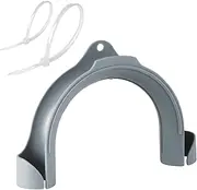 [Elyfree] Washing Machine Drain Hose Holder Hook, U Shaped Drain Hose Hook, Laundry Tub Hose Guide Clip, Universal Utility Sink Hose Clamp