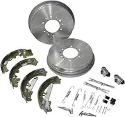 Rear Brake Drum Rebuild Kit for Toyota Hilux GGN25R KUN26R 4cyl 3.0L 1KD-FTV V6 4.0L 1GR-FE 2005 2006 2007 2008 2009 2010 2011 2012 2013 2014 2015