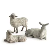 Willow Tree Christmas Story Gentle Animals Of The Stable Sheep & Donkey Susan Lordi 26206
