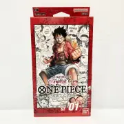 One Piece TCG - Starter Deck: Straw Hat Crew ST-01 - Brand New Sealed