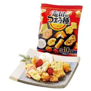《 Chara 微百貨 》 日本 龜田 嚴選 10種 米果 米餅 6袋入 120g 團購 批發 十種 米菓 7種 午後