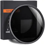 Concept 37mm Slim Variable ND Filter ND2 to ND400 1 to 8 stop