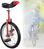 qwmvhfg， 18 Inch Wheel Unicycle for Kids, Non-Slip Wheels Unicycle, Mountain Tires Riding Self-Balance Exercise Balance Bike Riding Outdoor Sports Fitness Exercise