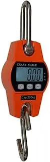 [VLNAACH] Escala de grua, 300kg/661lb - 1kg2.2lb with Back-Lit LCD High Accuracy Electronic Scales Luggage Scales /285