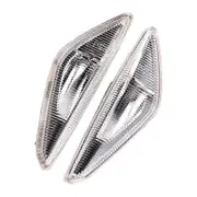 1 Pair For X3 X5 X6 E70 E71 2008-2014 F25 Side Marker Turn Signal Light Lamp 63137171007 63137171008 white