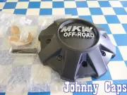 MKW OFF-ROAD Wheels # M80-CAP . NEW Custom MATTE BLACK Center Cap [49] (QTY. 1)
