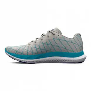 【UNDER ARMOUR】慢跑鞋 女鞋 運動鞋 緩震 CHARGED BREEZE 2 灰藍 3026142-101