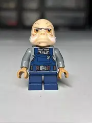 LEGO Star Wars Ugnaught Dark Blue Overalls SW0710 Minifigure From Set 75137